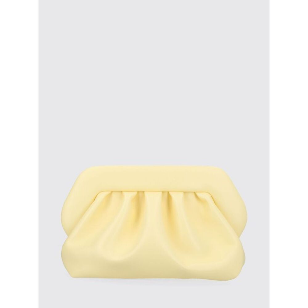 Themoire Clutch Woman Yellow
